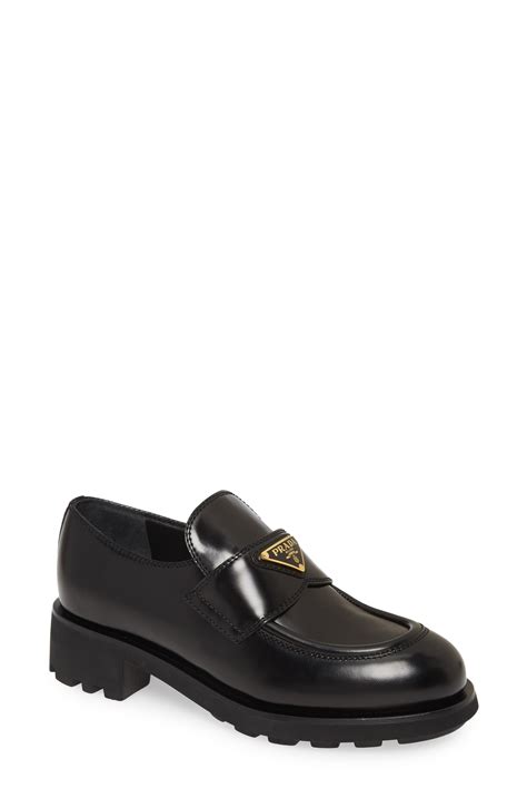 prada loafer 2020|Prada penny loafers.